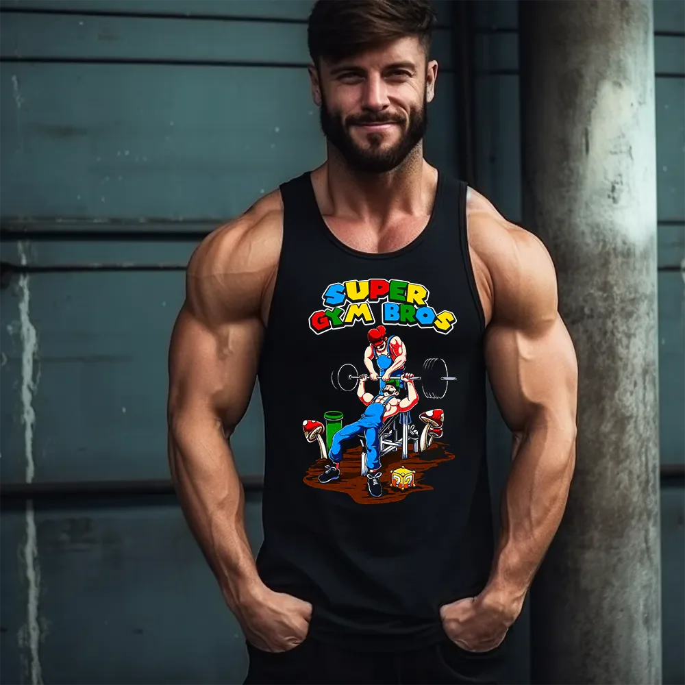 Αμάνικο classic Super Gym Bros