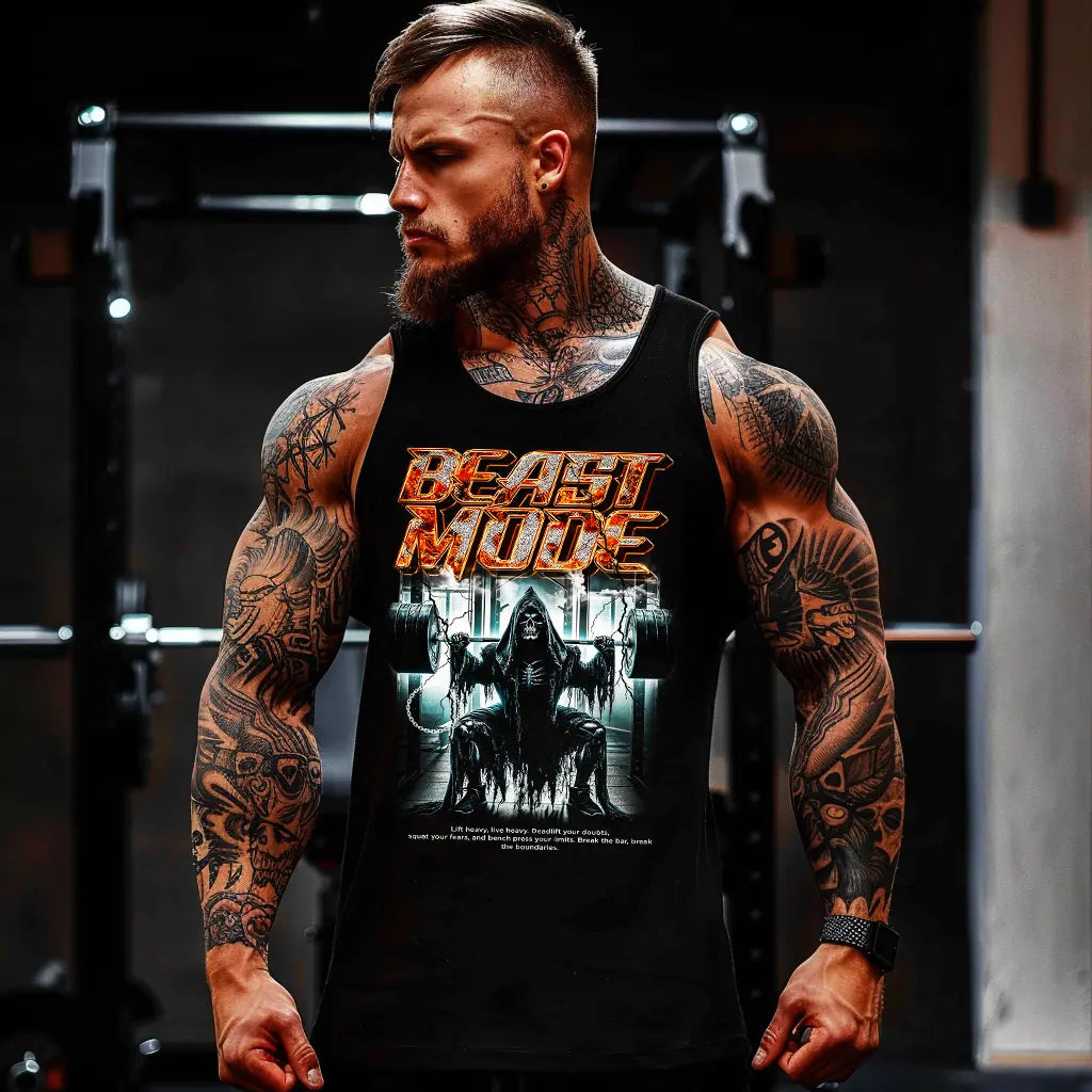 Αμάνικο classic Beast Mode Skull