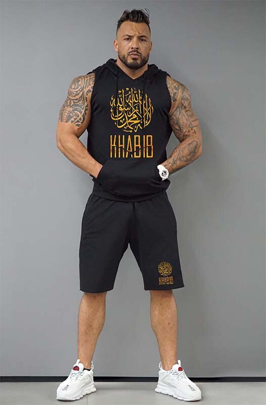 Κοντό Σετ Premium Khabib Gold