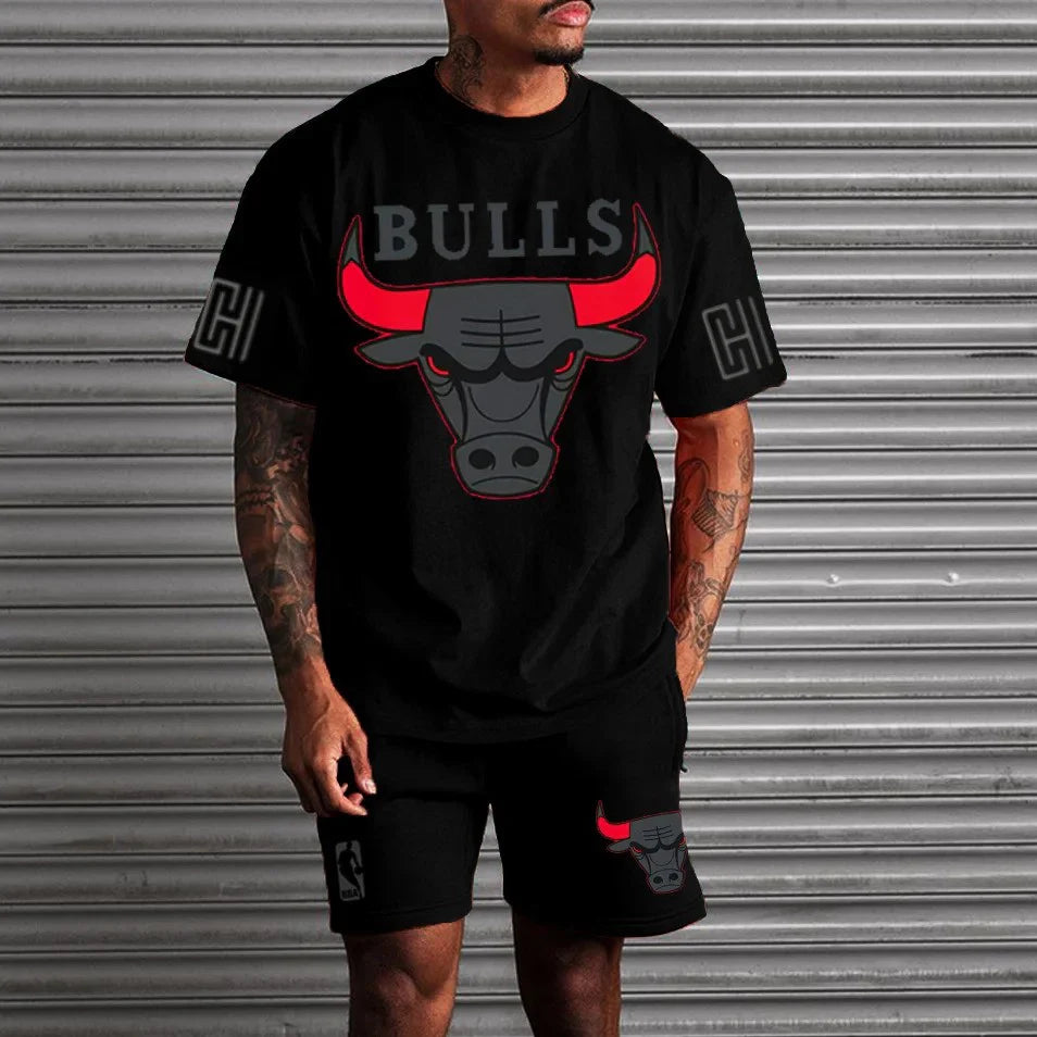 Σετ με κοντομάνικο Bulls3