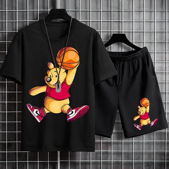 Σετ με κοντομάνικο Pooh Shorts