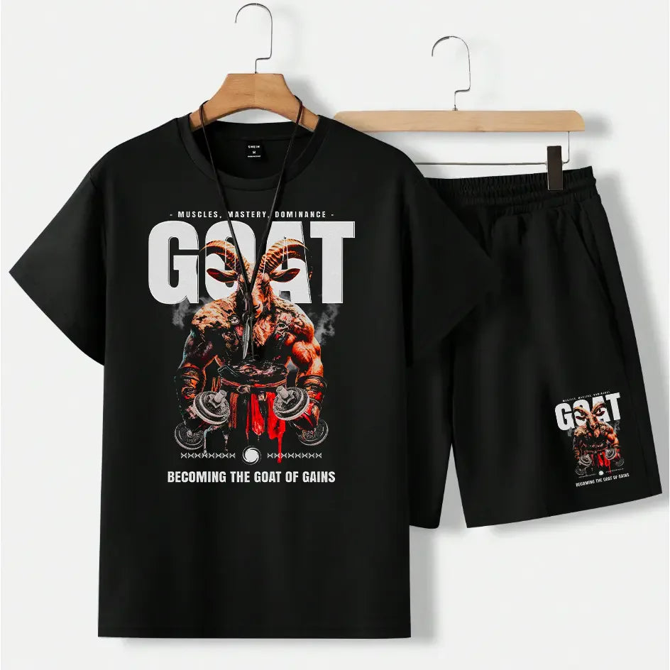 Σετ με κοντομάνικο Gym Goat