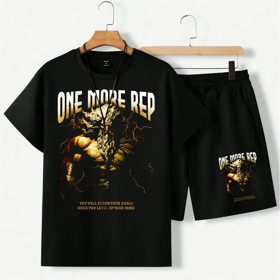 Σετ με κοντομάνικο One More Rep