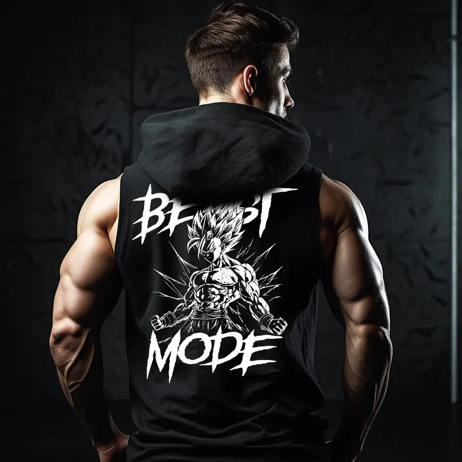 Αμάνικο Φούτερ Beast Mode Insaiyan