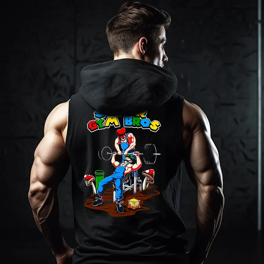 Αμάνικο φούτερ Super Gym Bros