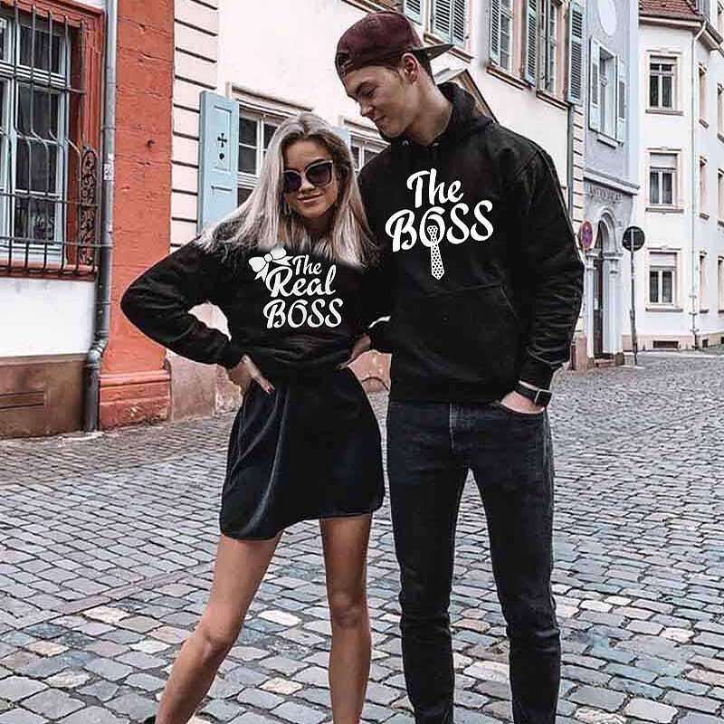 Hanorace για ζευγάρια The Boss