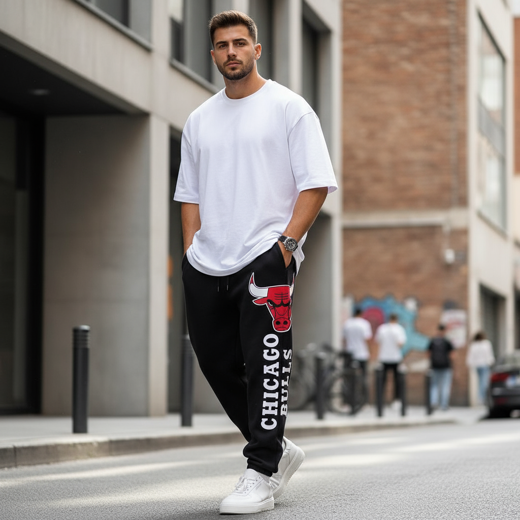 Παντελόνι Oversized Bulls