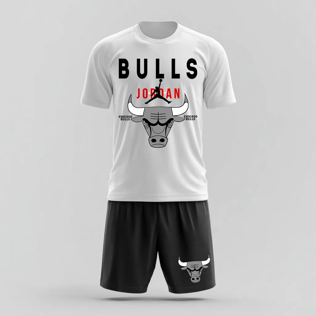 Σετ από διαπνεών ύφασμα Bulls wh
