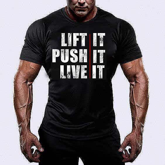 Μπλουζάκι Lift Push Live
