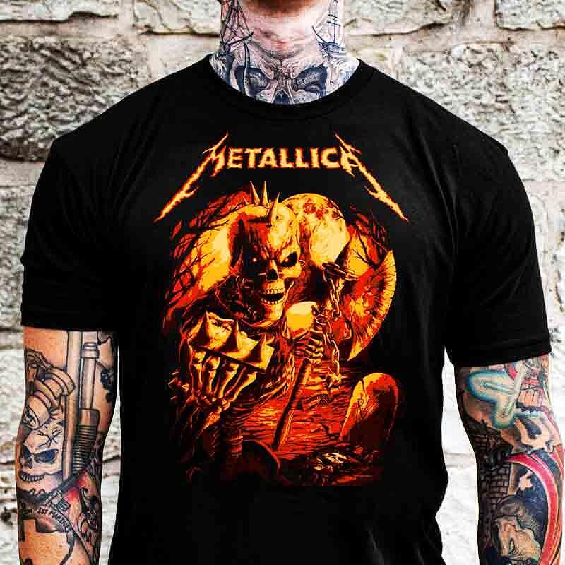 Μπλουζάκι Metallica Evil Skull