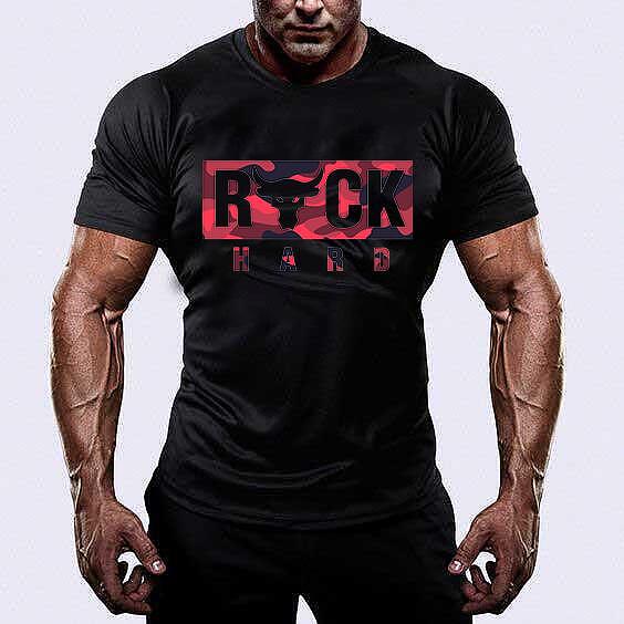 Μπλουζάκι Rock Hard Red