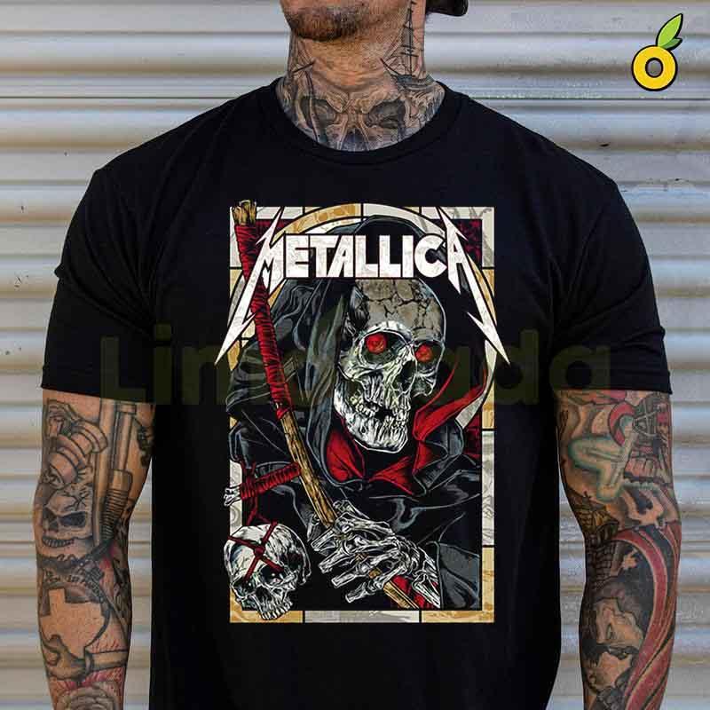 Μπλουζάκι Metallica 2 Ανωτέρής Ποιότητας