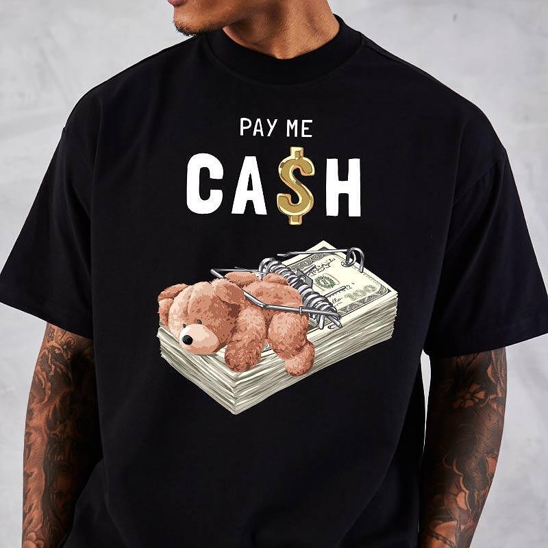Oversized Μπλουζάκι Oversize Cash