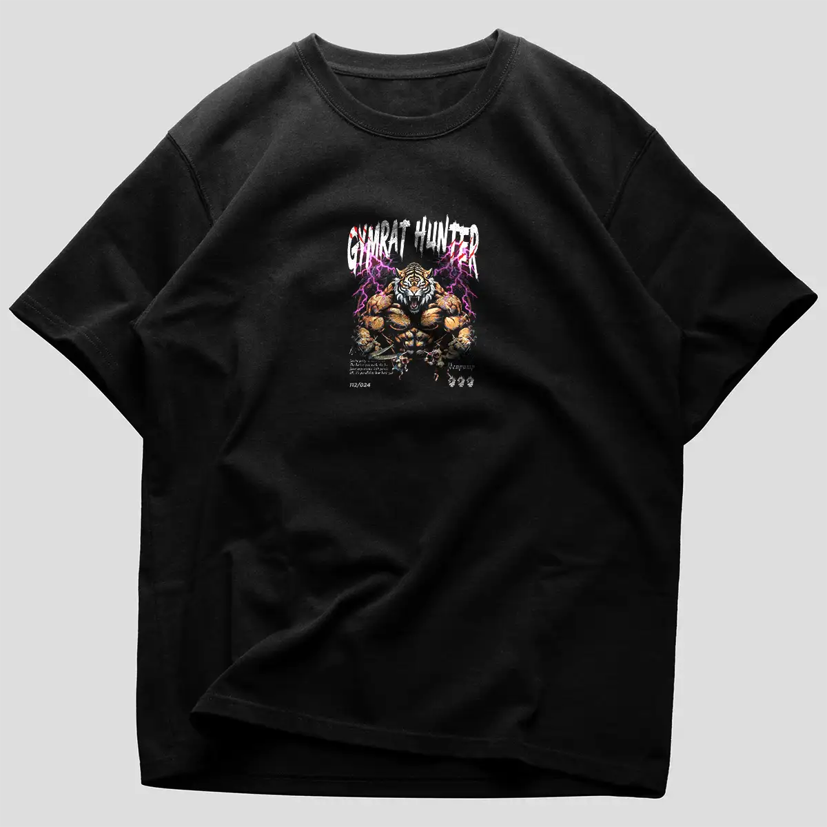 Oversized μπλουζάκι Gym Rat Hunter