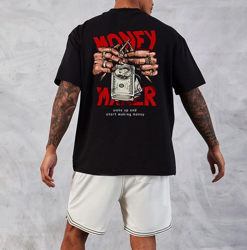 Oversized Μπλουζάκι Money Maker