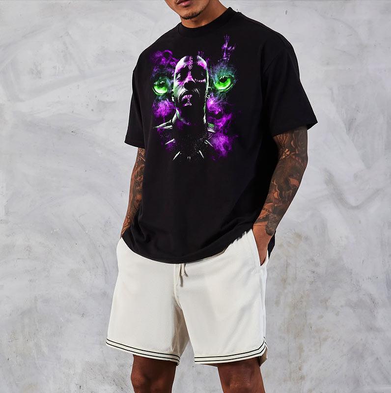 Oversized Μπλουζάκι Black Panther