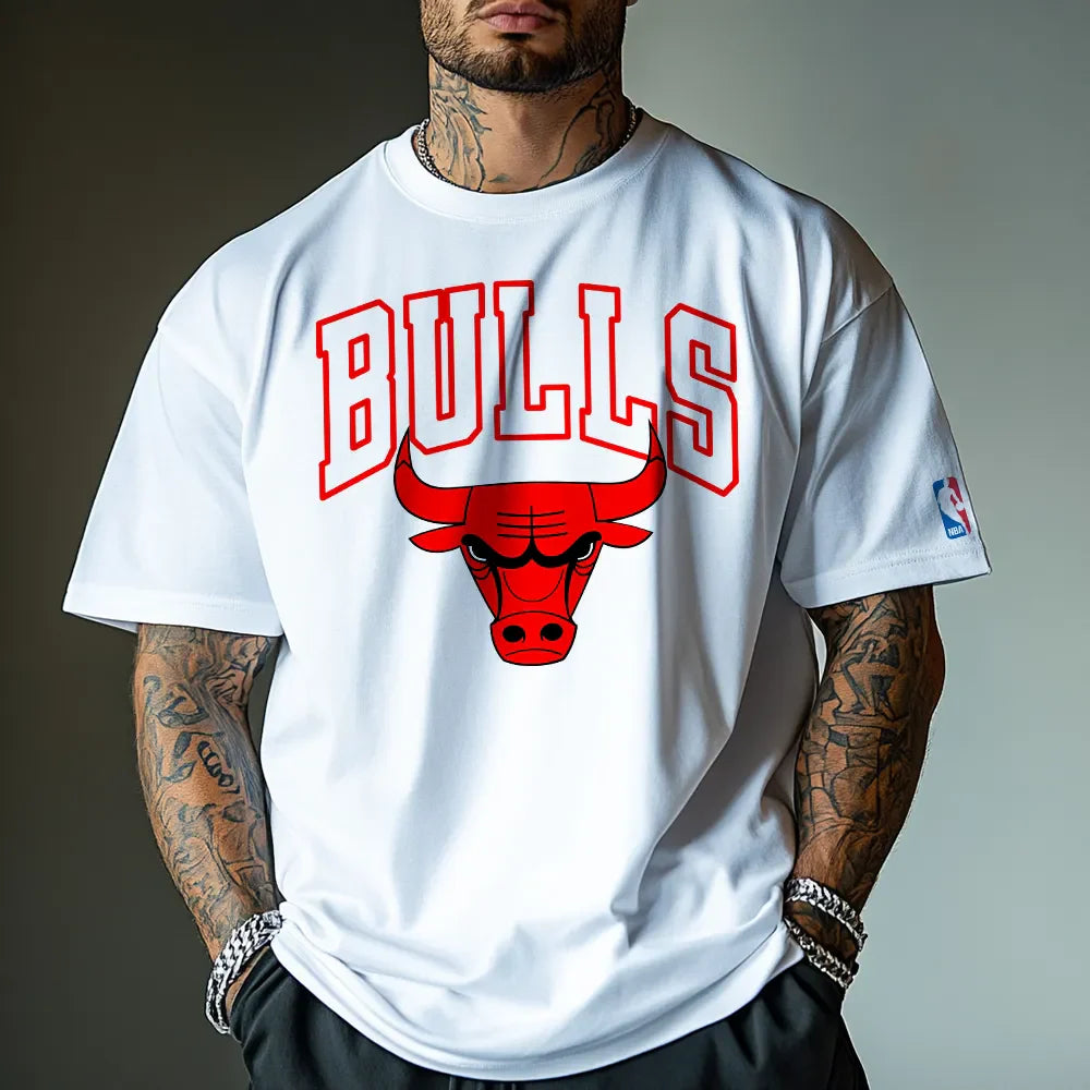 Oversized μπλουζάκι BullsRed23