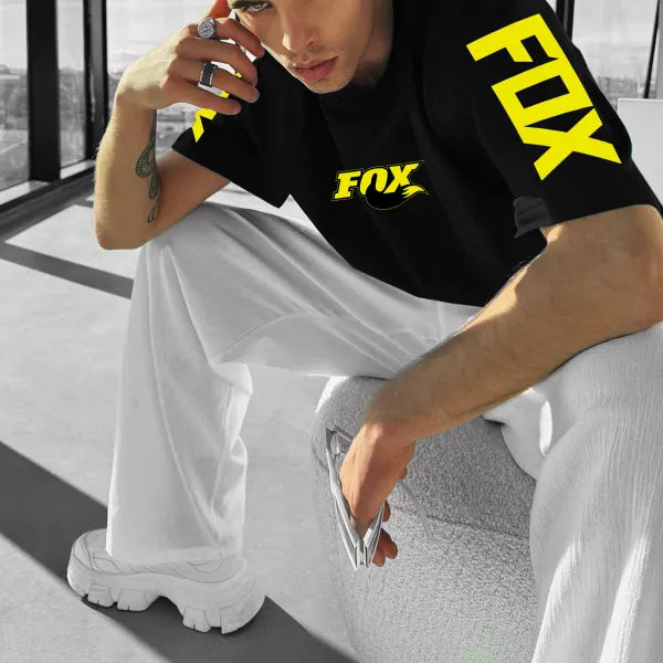 Oversized Μπλουζάκι Άνετο Foxxx Gr