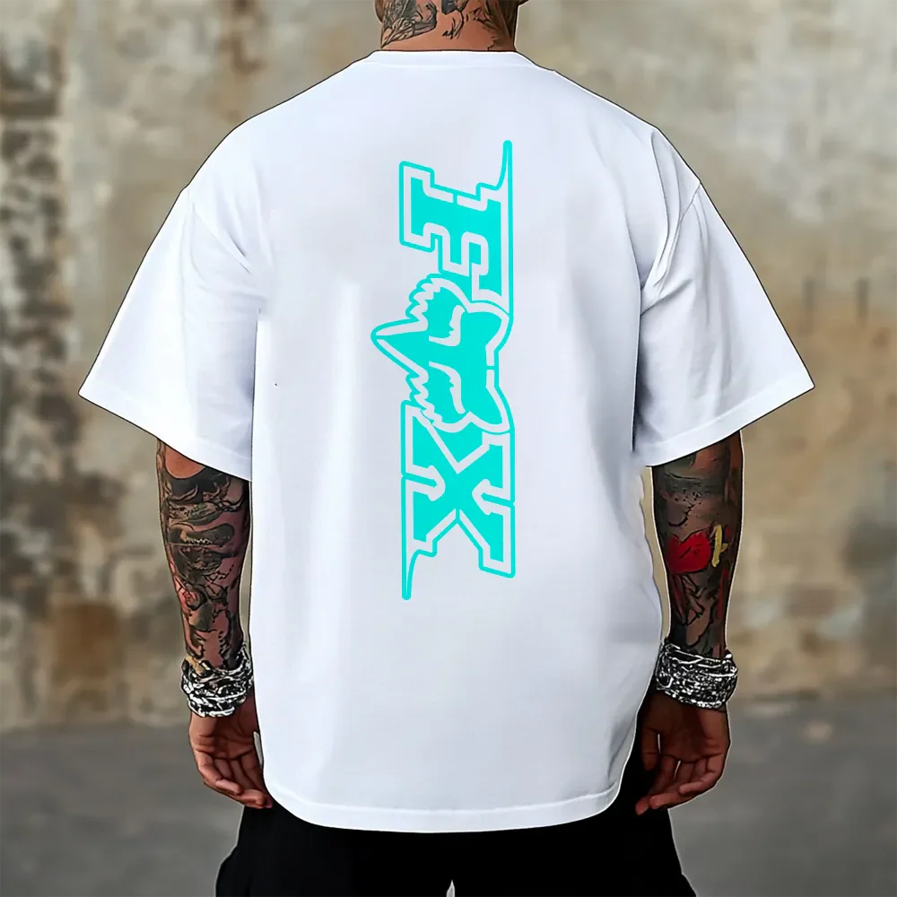 Oversized Μπλουζάκι CyanFoxxx Wh