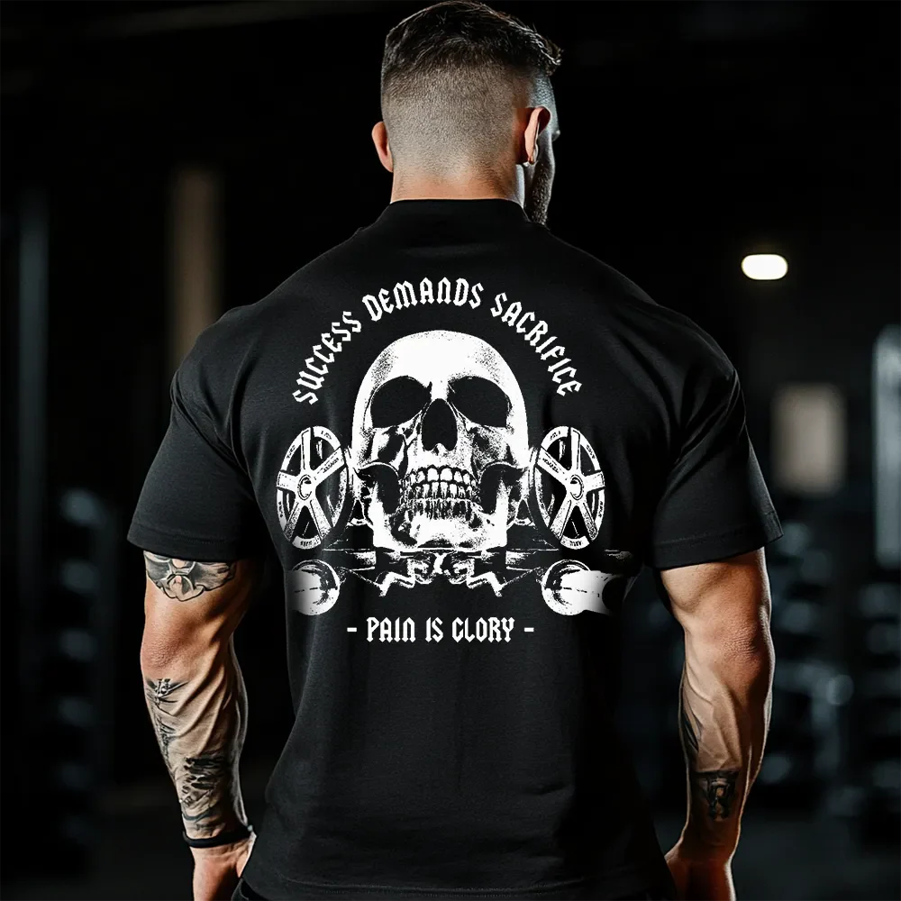 Oversized μπλουζάκι Sam Skull