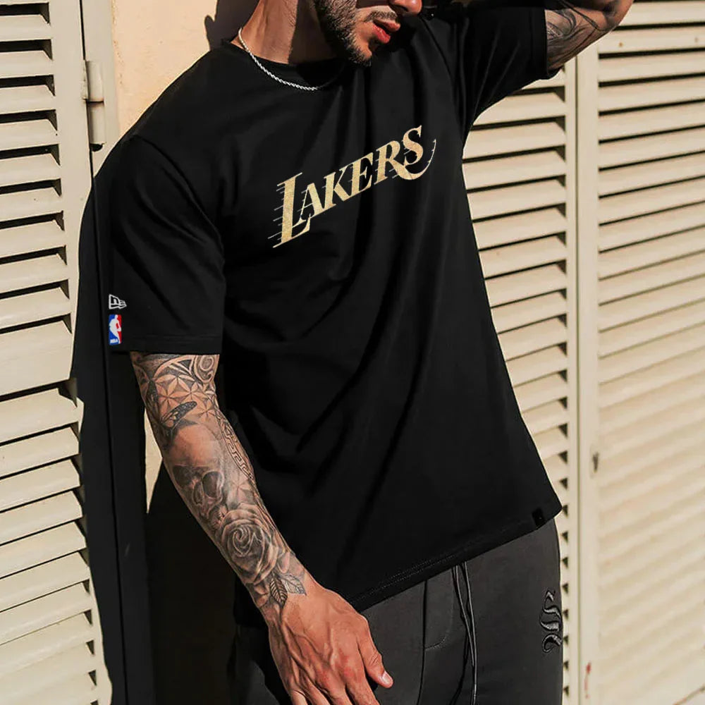 Oversized Μπλουζάκι LakersLogo