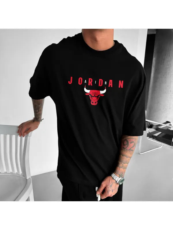 Oversized Μπλουζάκι BullsJordan