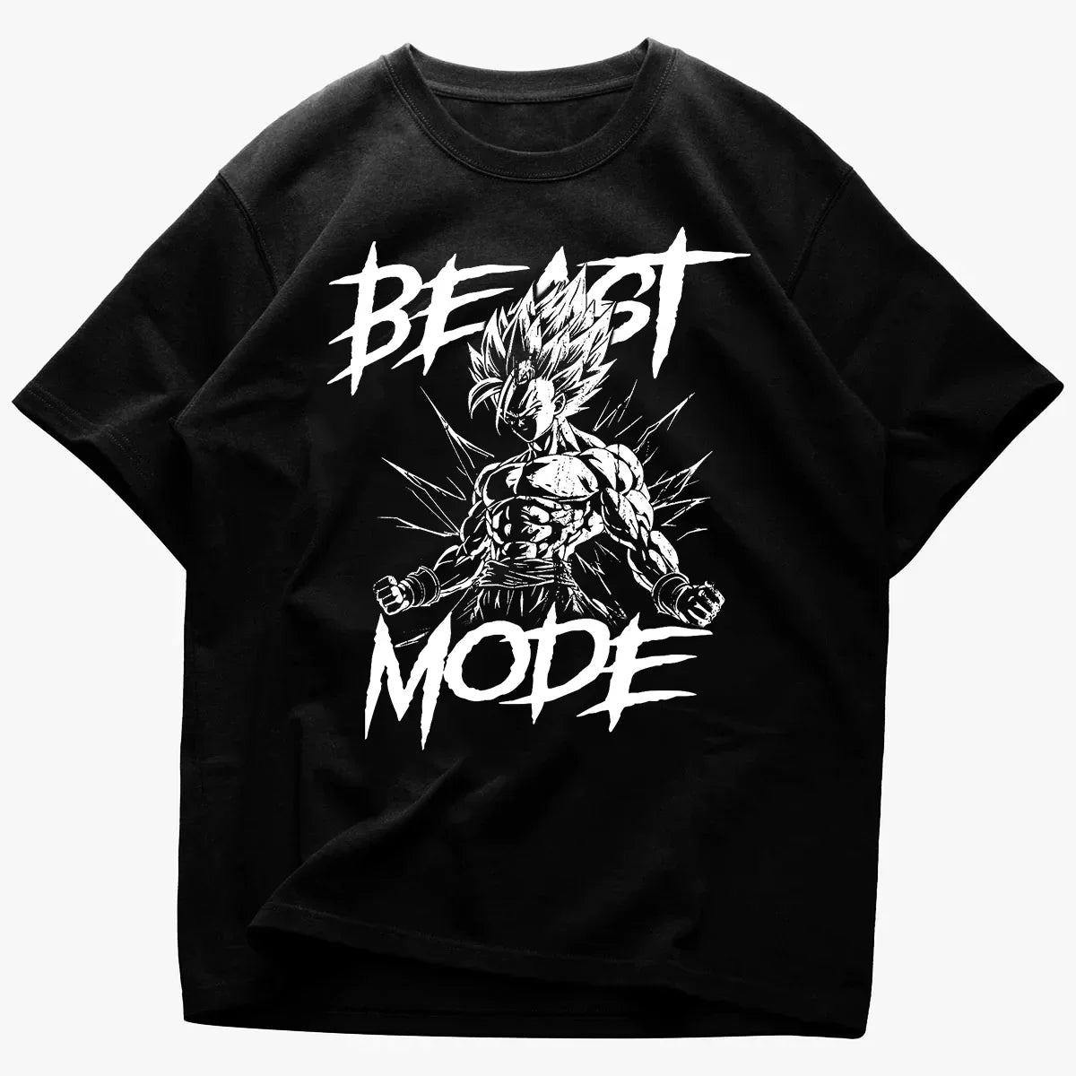 Oversized Μπλουζάκι Beast Mode Insaiyan