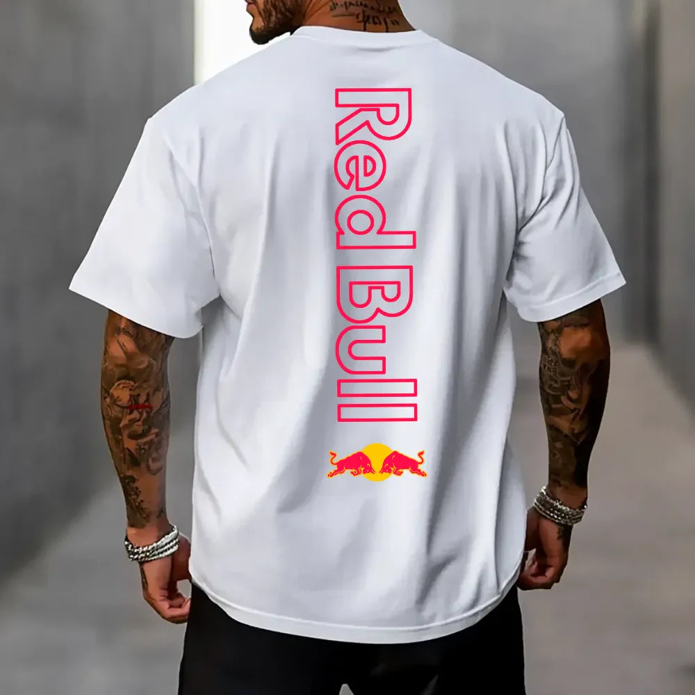 Oversized Μπλουζάκι RedBull Gives You Wings