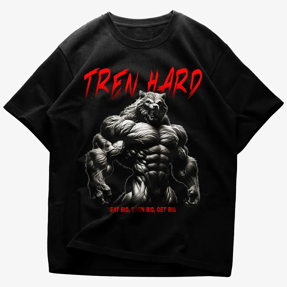 Oversized μπλουζάκι Tren Hard Wolf