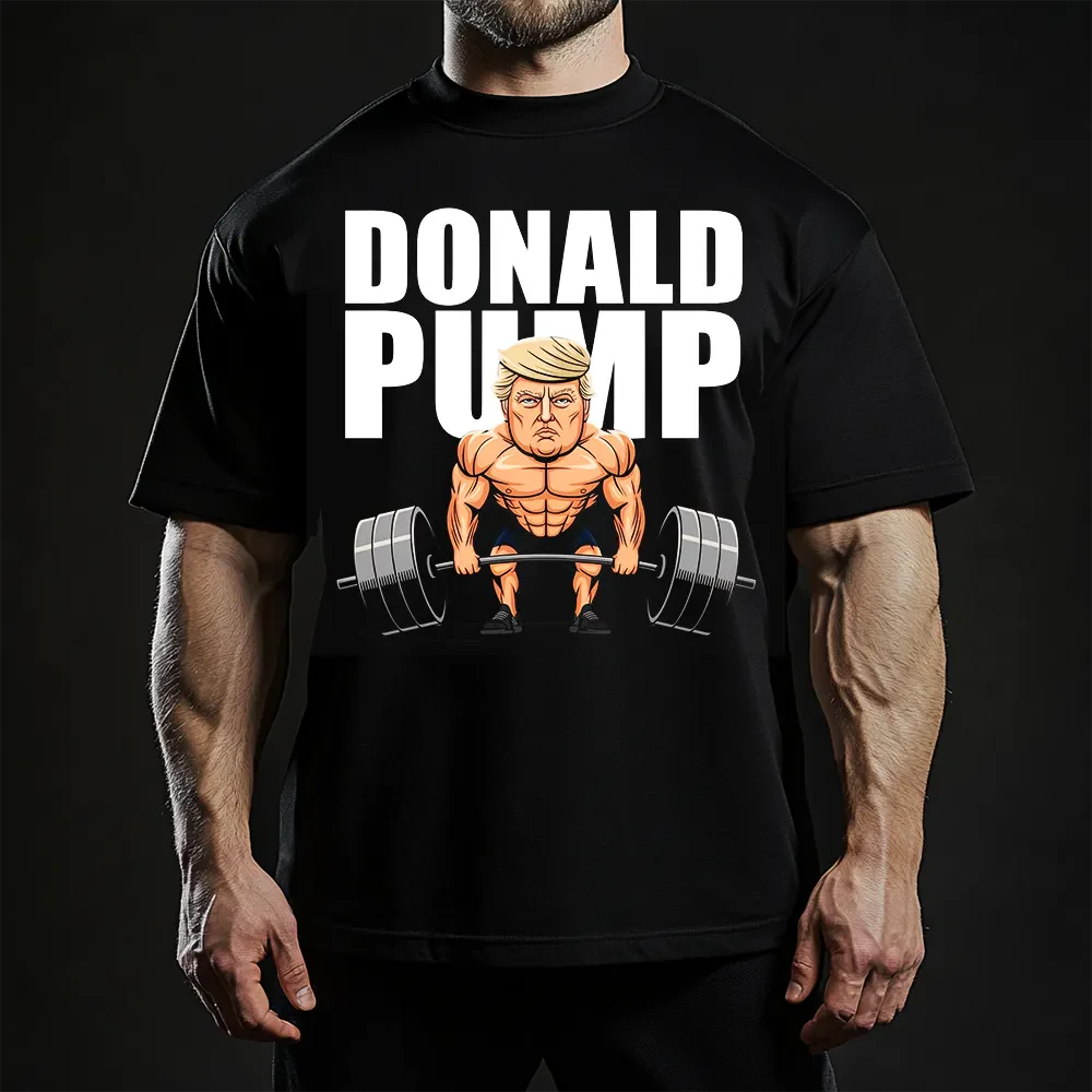 Oversized Μπλουζάκι Donald Pump