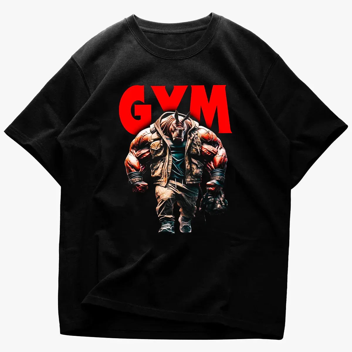 Oversized Μπλουζάκι Gym Rhino