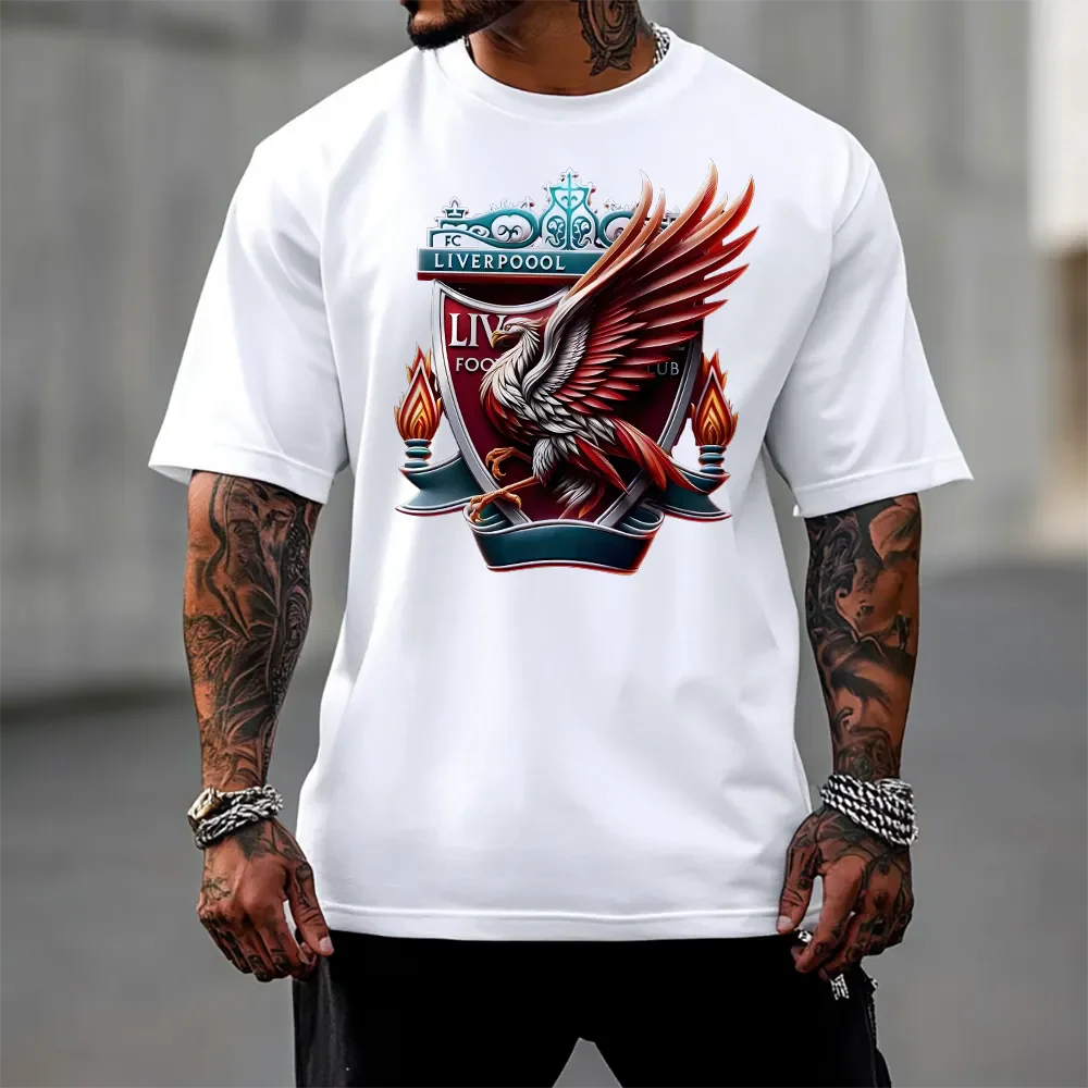 Oversized Μπλουζάκι Liverpool Λευκό
