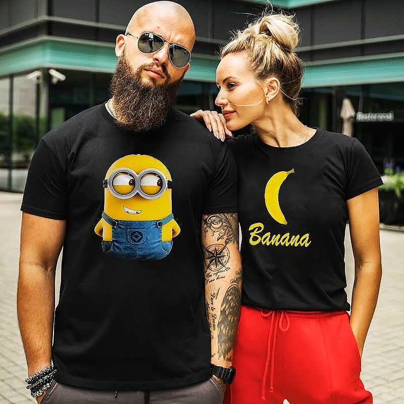 Κοντομάνικα Για Ζευγάρια Minions Banana