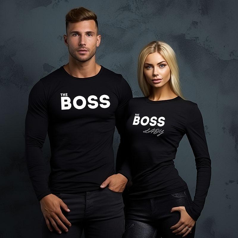 Μπλούζες για ζευγάρια The Boss bl