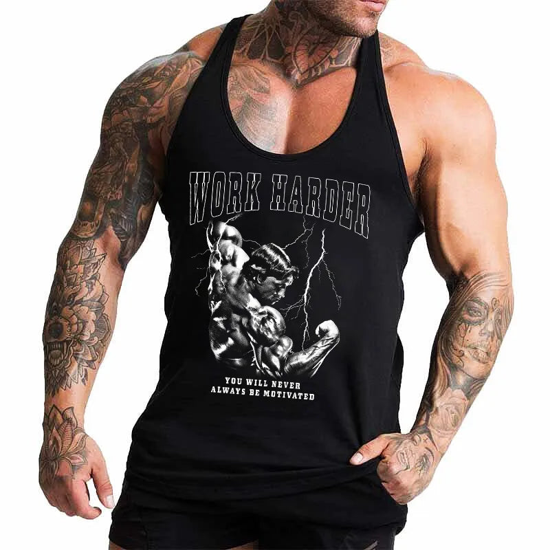 Bodybuilding Τιραντάκι Work Harder Arnold