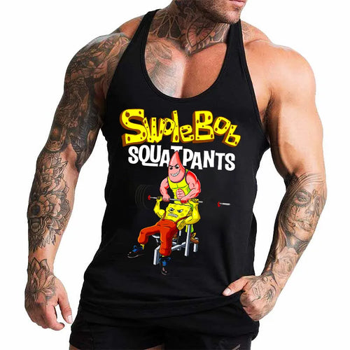 Bodybuilding Τιραντάκι Suplebob Squatpants