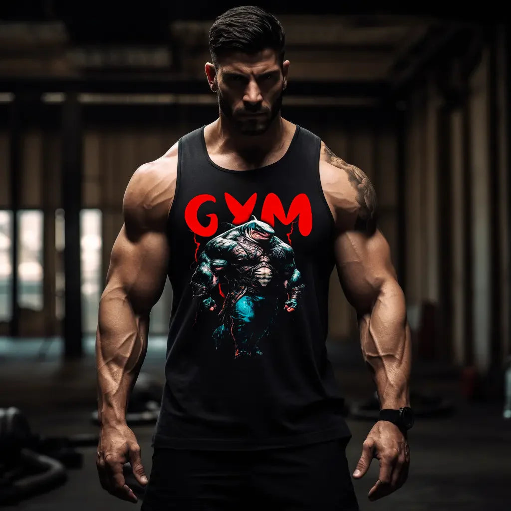 Αμάνικο classic Gym Shark