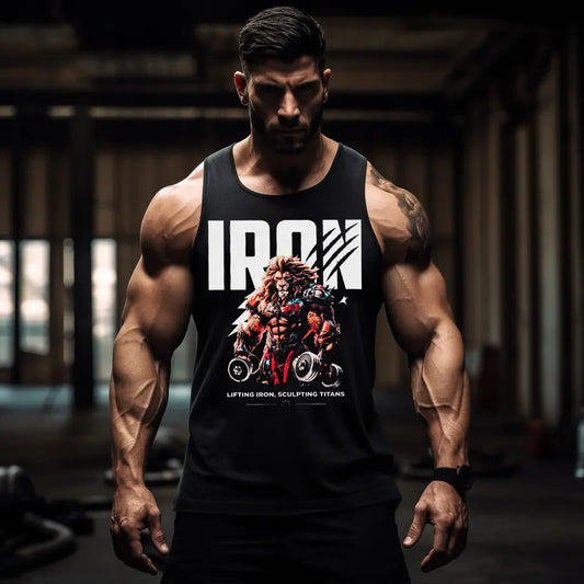 Αμάνικο classic Iron Lion