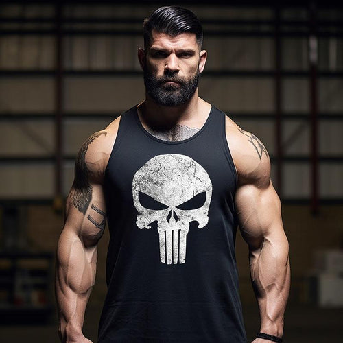 Αμάνικο classic Skull n