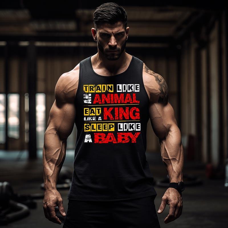 Αμάνικο classic Animal King Baby