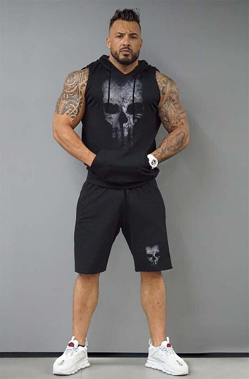 Κοντό σετ premium Ghost Skull