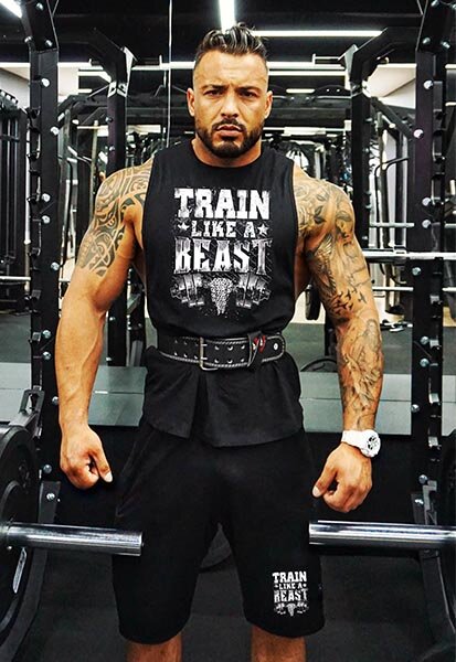 Κοντό σετ premium Train Like Beast