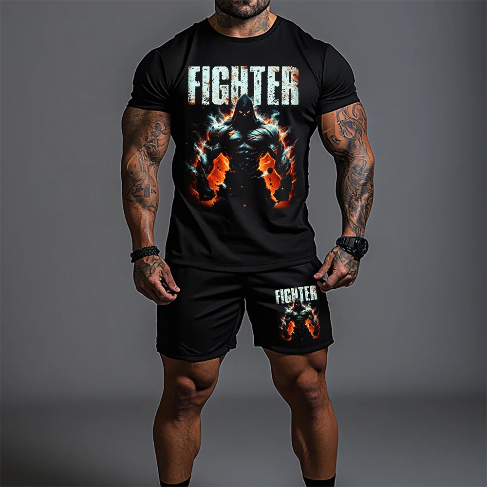 Σετ με κοντομάνικο Fighter