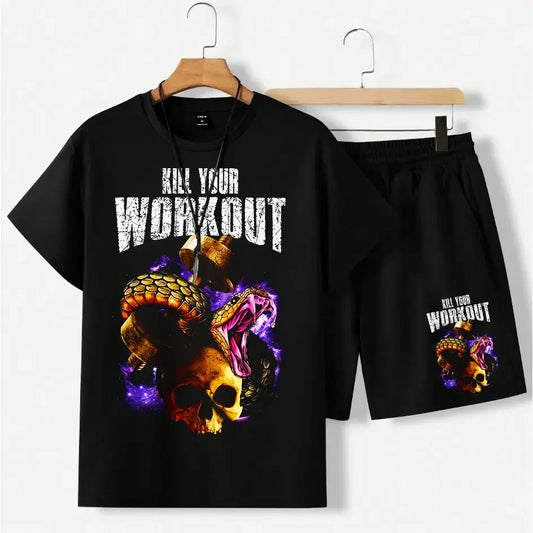 Σετ με κοντομάνικο Kill Your Workout