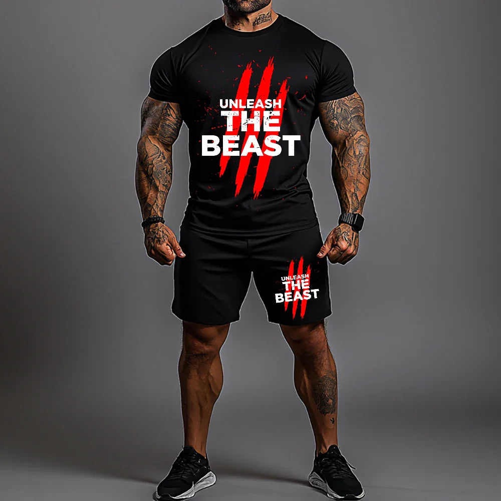 Σετ Με Κοντομάνικο Unleash Beast