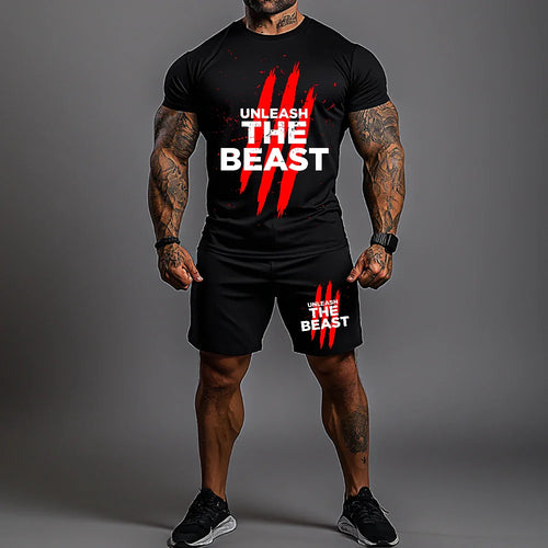 Σετ Με Κοντομάνικο Unleash Beast