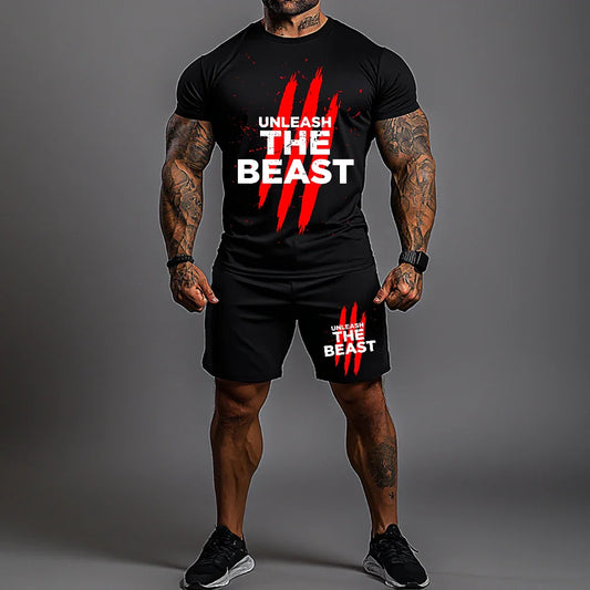 Σετ Με Κοντομάνικο Unleash Beast