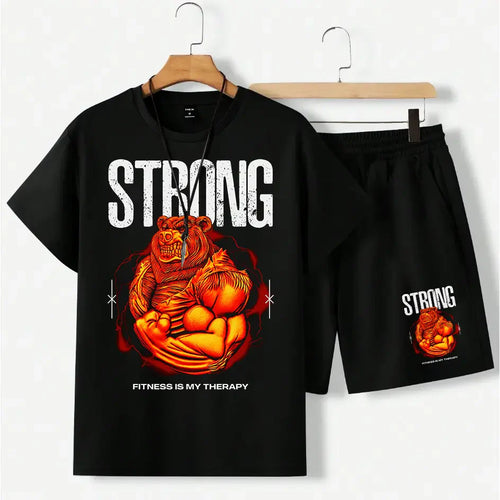 Σετ Με Κοντομάνικο Strong Bear