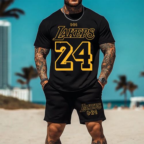 Σετ με κοντομάνικο Lakers24 Gold