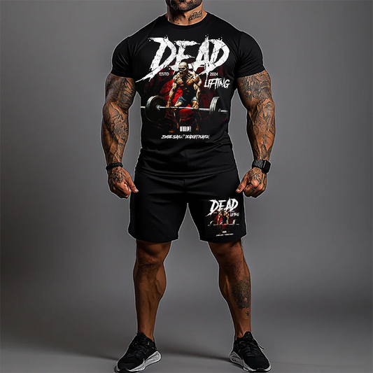 Σετ με κοντομάνικο Deadlifting